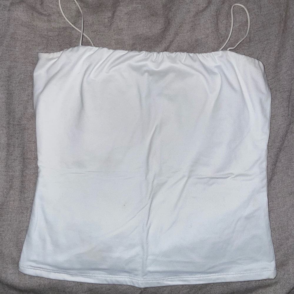 White Women's Camisole Top